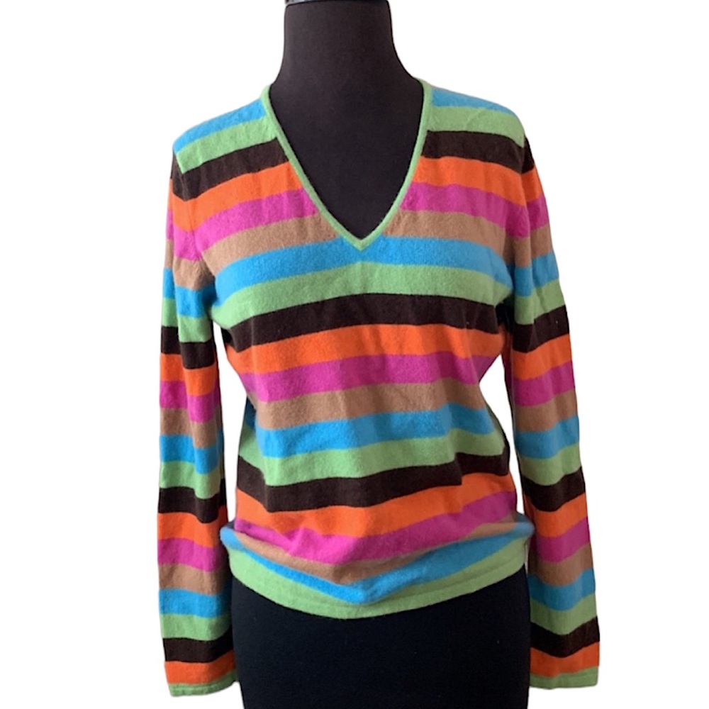 Mainbocher pure cashmere sweater and scarf set. Amazing condition!